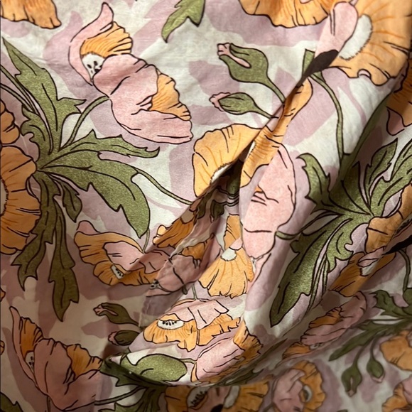J. Crew Floral Mini Dress - Pink and Green 314 - Picture 9 of 9
